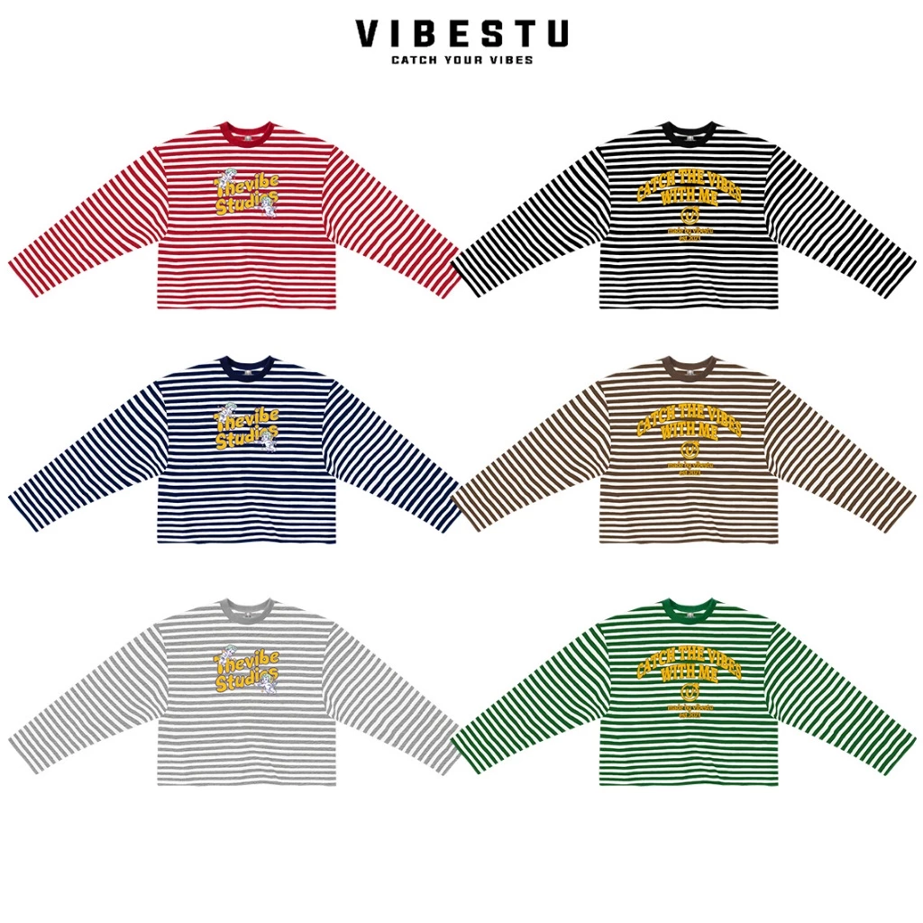 [Phiên bản nâng cấp] Áo Thun Tay Dài Boxy VIBESTU ''Longsleev With me Cupid '' Áo Longsleev Unisex 250Gsm Cotton