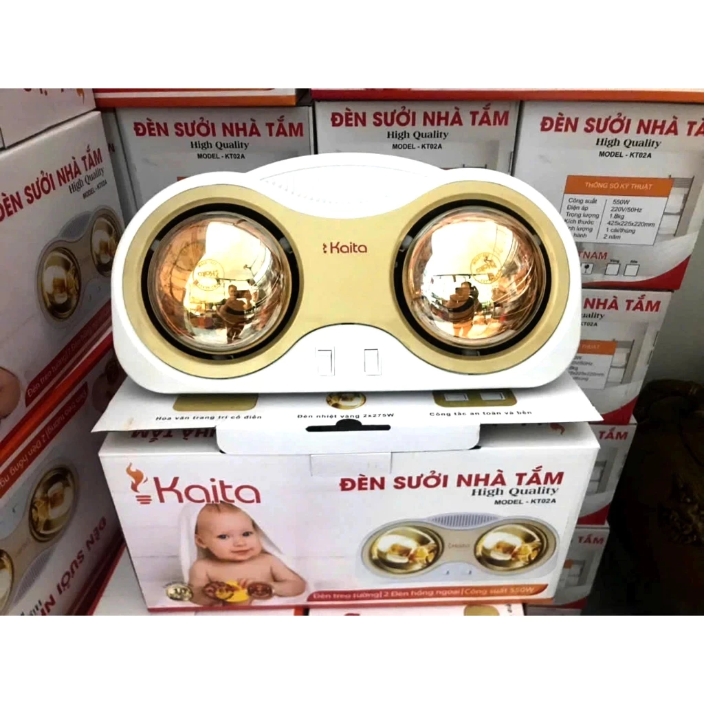 Đèn Sưởi Nhà Tắm AZIPI Cao Cấp - Bóng Sưởi Nhà Tắm - Sưởi Ấm Nhanh Chóng - Chống Cháy Nổ - An Toàn -Tiết Kiệm Điện