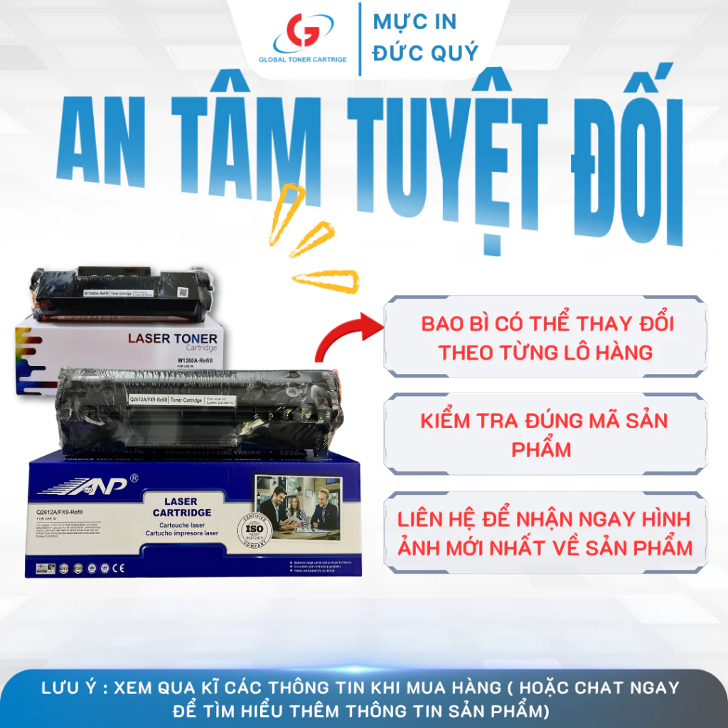 Hộp Mực In 35/85/78A - Sẵn Mực, In Sắc Nét, Bền Bỉ, Dễ Dàng Tháo Lắp | MỰC IN ĐỨC QUÝ
