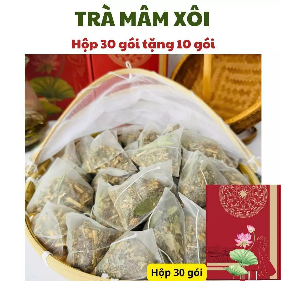 [Hộp 30 gói Tặng 10 gói] Trà Mâm Xôi - Thảo Dược Zone HN