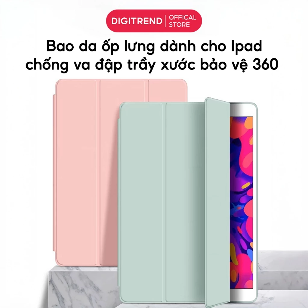 Bao Da Ipad TPU Bảo Vệ Chống Va Đập Trầy Xước Case Ốp Lưng Chống Sốc Ipad Air Pro M1 M2 Đủ Dòng