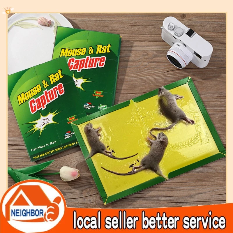 Keo XỊN,Keo dính chuột Siêu Dính (có mồi), Miếng keo dán chuột , Miếng bẫy chuột