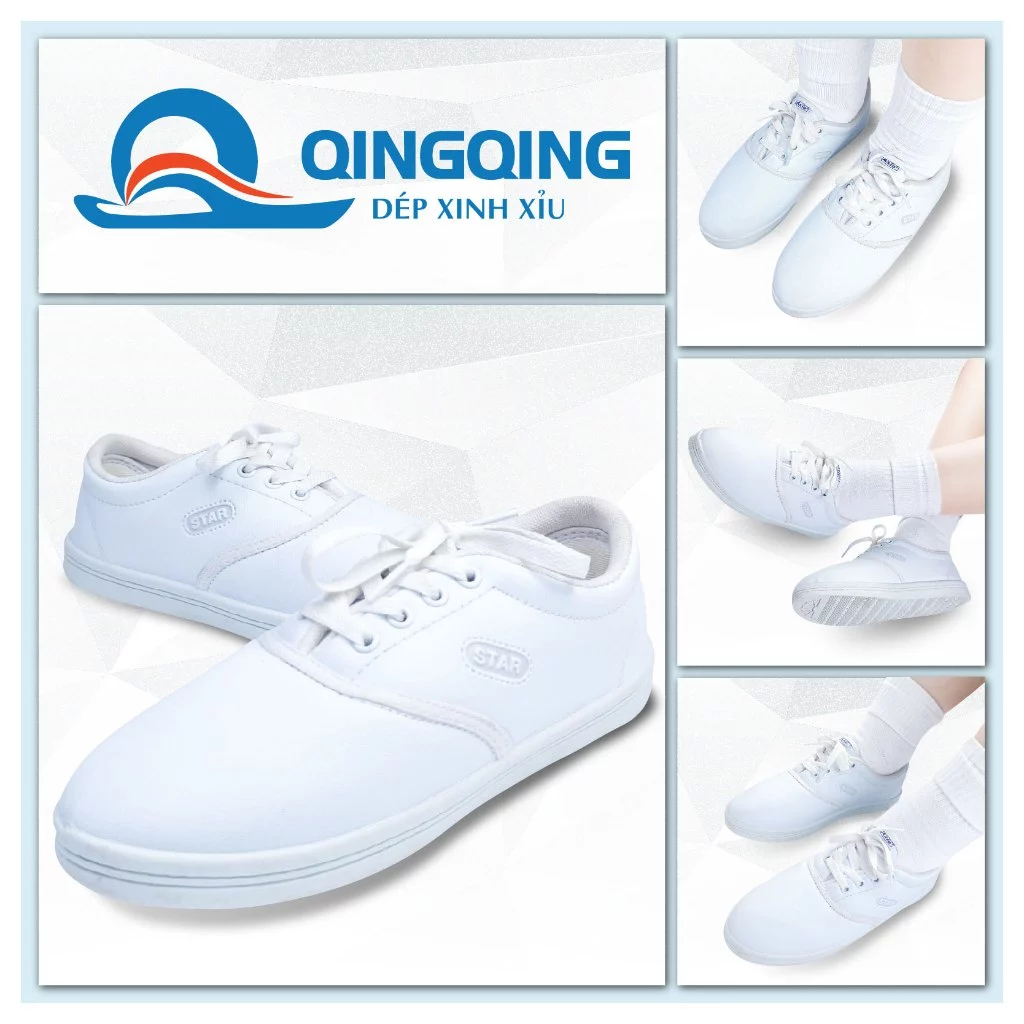 Giày Bata Nữ ASIA Si Trắng tập thể dục,đi chơi,đi học,êm chân -Hàng chính hãng-Tăng 1 size - Có HĐĐT