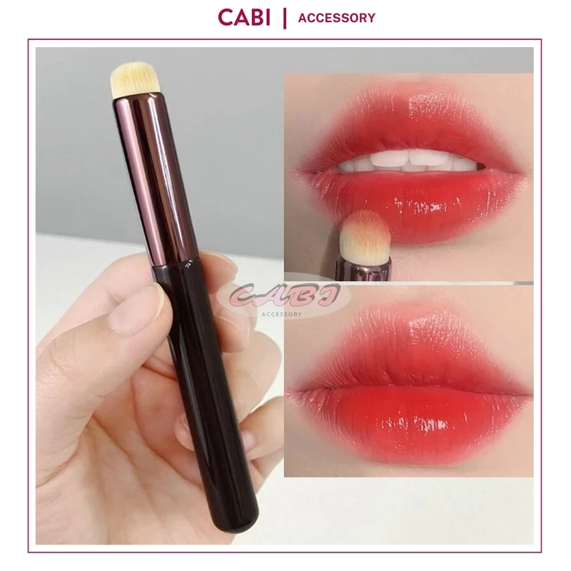 CB24 - Cọ Tán Son Môi Đầu Tròn Makeup CABI, Cọ Trang Điểm Nội Địa Trung Đầu Siêu Mịn