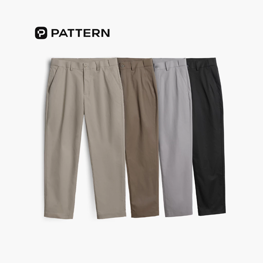 Quần Kaki Smart-tab Pattern Khaki Pants Form Suông PQ043