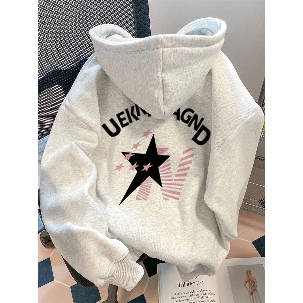 Áo Khoác Nỉ Hoodie Zip Khóa Kéo UEKKRY Form Rộng Nam Nữ Mũ To 2 Lớp Có Túi Trong Chất Nỉ Bông Dày