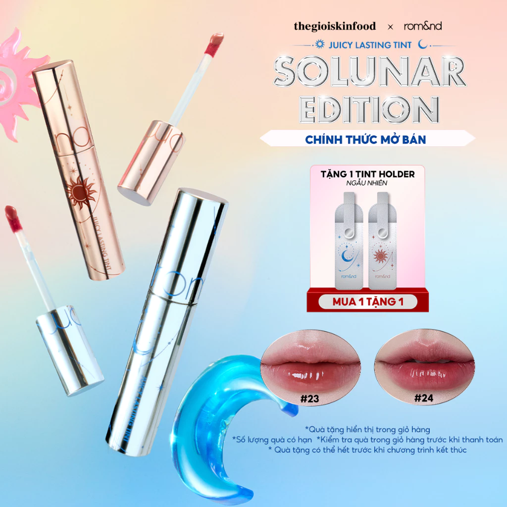 [New][Solunar Edition] Son tint lì Romand Juicy Lasting Tint Solunar Edition