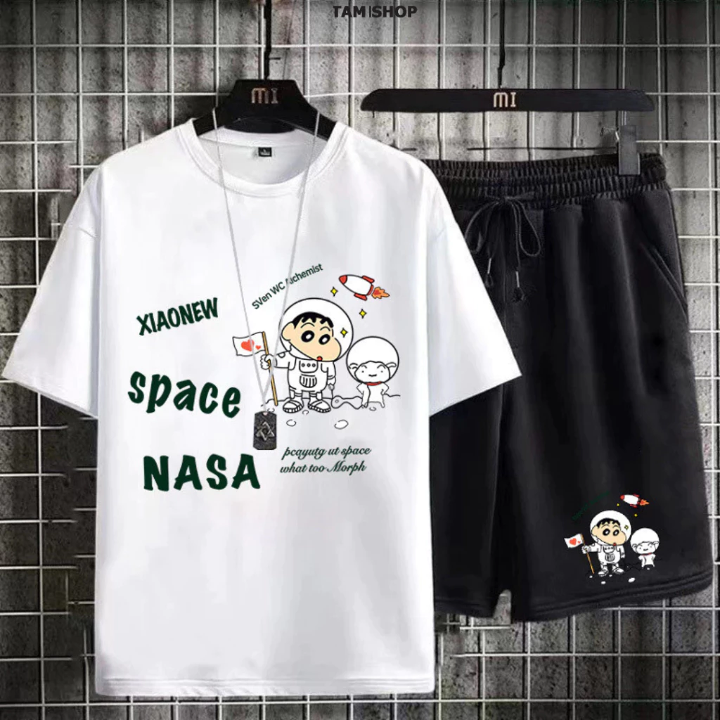Đồ Bộ Thể Thao Nam Nữ SPACE ,Set Quần Áo bốn mùa đẹp cao cấp mặc nhà đi chơi thoải mái K1