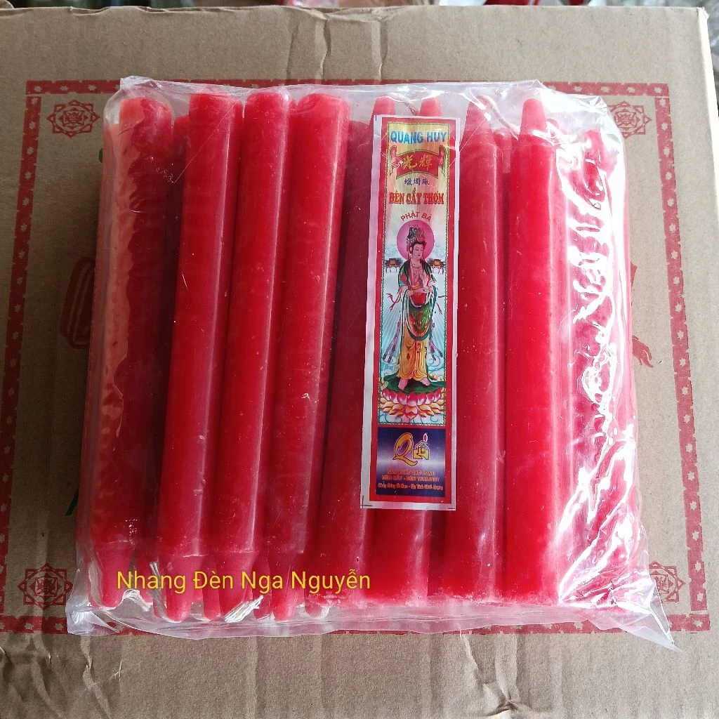 (27 Cây/ Kg) Nến Thắp Sáng Thờ Cúng Cao 18 Cm
