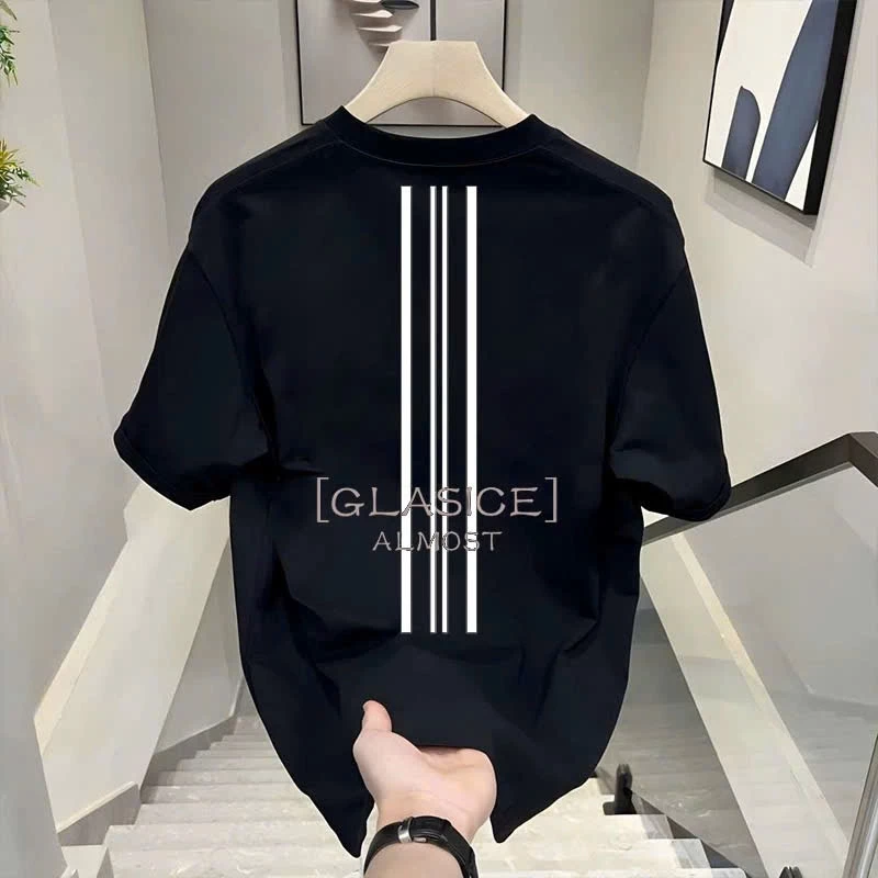 Áo Thun Nam Boy Hè Phố Chất Ngầu Form Rộng – Chất Cotton Mềm Mịn Thoáng Mát, Thời Trang Trẻ Trung MEN WIN 69 In Sọc ATN