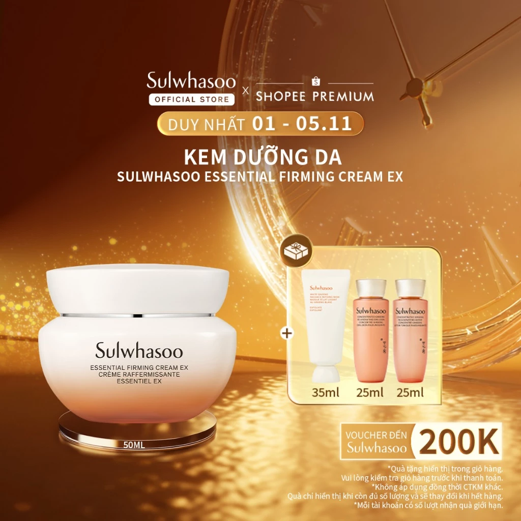 |MỚI| Kem Dưỡng Da Sulwhasoo Essential Firming Cream Ex 50ML