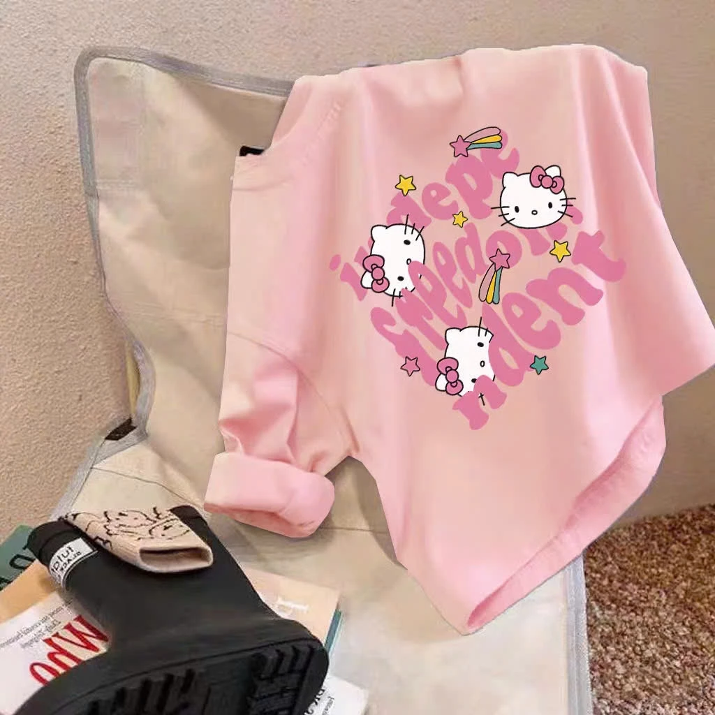 Áo thun tay dài cho bé gái ELIOKIDS, áo thun dài tay chất cotton mặc thu, đông cho bé từ 7kg-32kg.