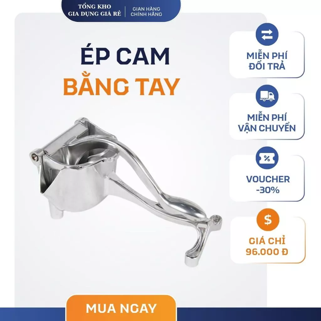 Máy ép trái cây hoa quả bằng tay , ép cam bằng tay làm nước rau củ cầm tay đa năng ép hoa quả cầm tay nhỏ gọn - E1