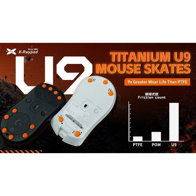 Mousefeet Xraypad ( X-Raypad) U9 Ultra/ A9 Air chính hãng