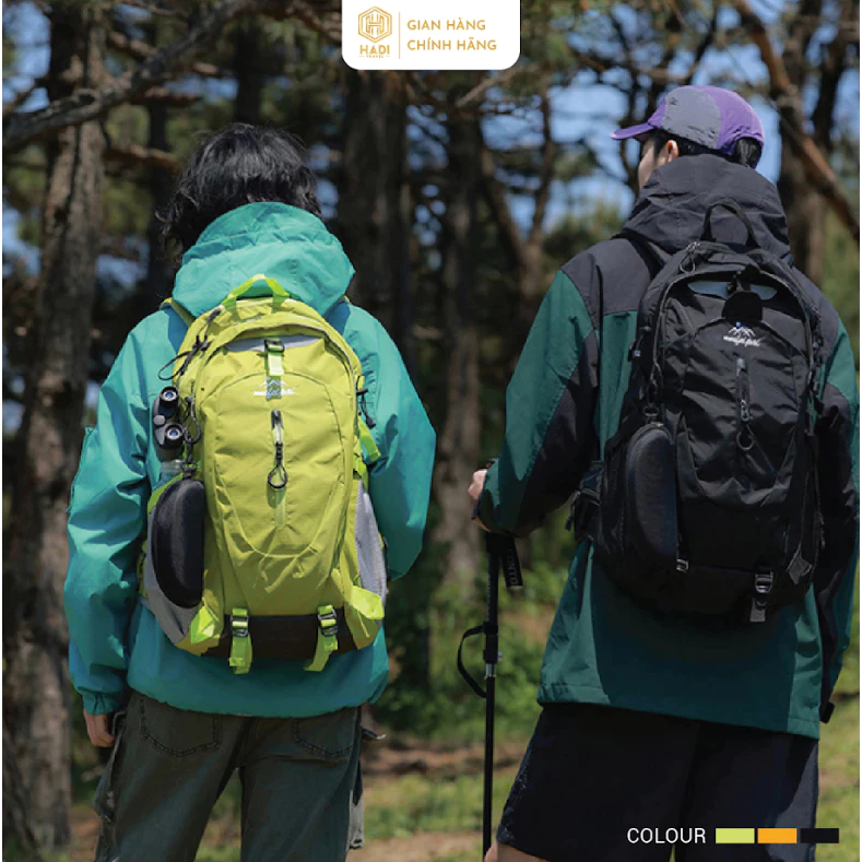 Balo leo núi nam nữ dung tích lớn 33L thiết kế thể thao chống thấm nước dùng cho du lịch dã ngoại trekking thoải mái B59