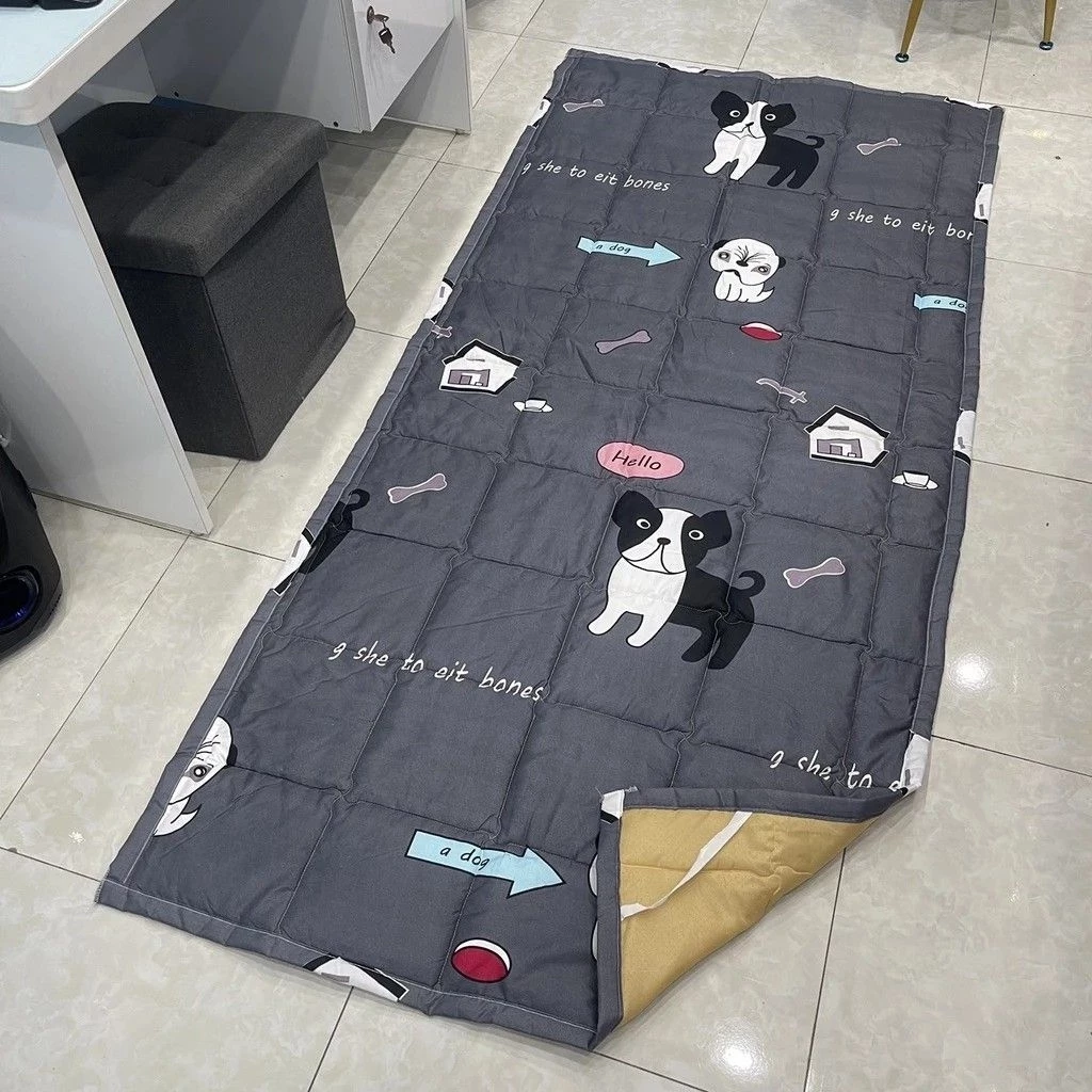 Nệm Ngủ Trưa Văn Phòng Gấp Gọn, Tấm Trải Giường Kí Túc Xá 90x2m chất lượng cao.
