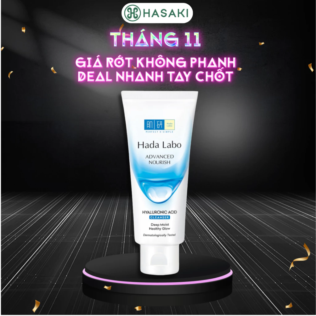 [DAILY] Kem Rửa Mặt Hada Labo Sạch Sâu Dưỡng Ẩm 80g Hasaki Sản Phẩm Chính Hãng