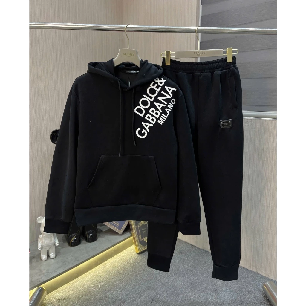 Bộ Quần Áo Hoodie Nỉ Nam Dài Tay Họa Tiết Hình In Nhiệt Chất Liệu Nỉ Bông Form Dáng Thể Thao Cho Ae Boy Phố