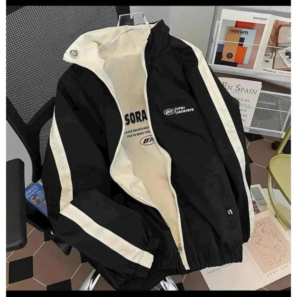 Áo khoác nam ,áo khoác gió Jacket 2 lớp nam nữ phong cách thể thao năng động