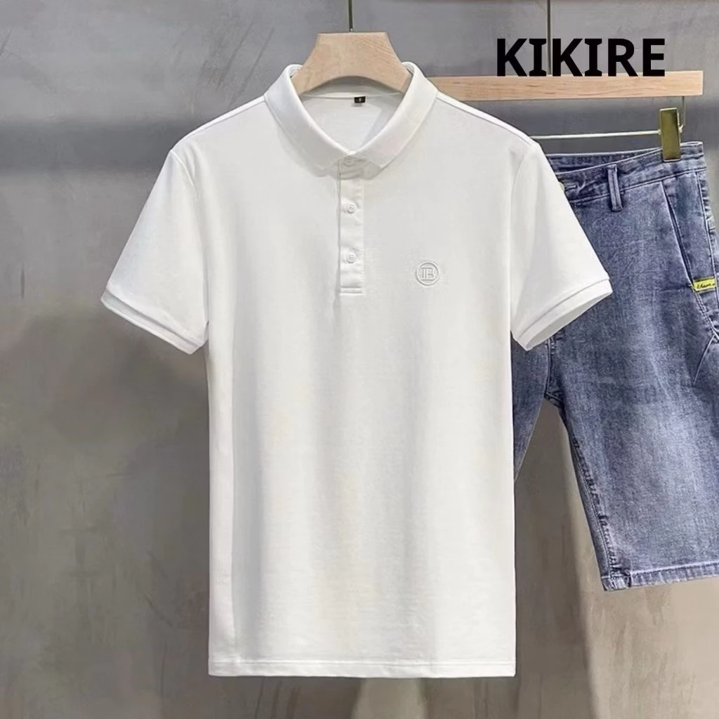 Áo Polo Nam Tay Ngắn Basic Vải Poly Cá Sấu Co Dãn 4 Chiều Thoải Mái Thoáng Mát Áo Nam Cộc Tay Có Cổ POLO1