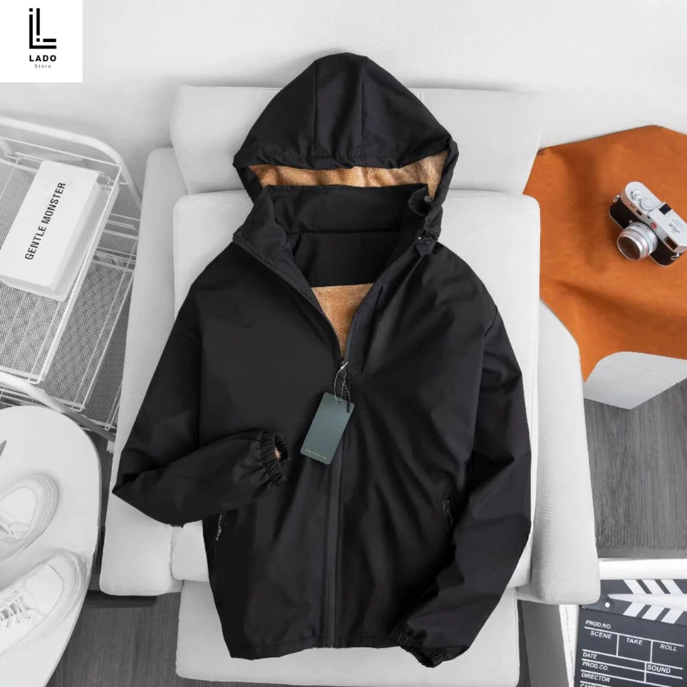 [ÁO GIÓ LÓT LÔNG] Áo khoác gió nam nữ 2 lớp lót lông cao cấp, áo gió nam nữ phủ nano chống gió cản bụi chống thấm nước