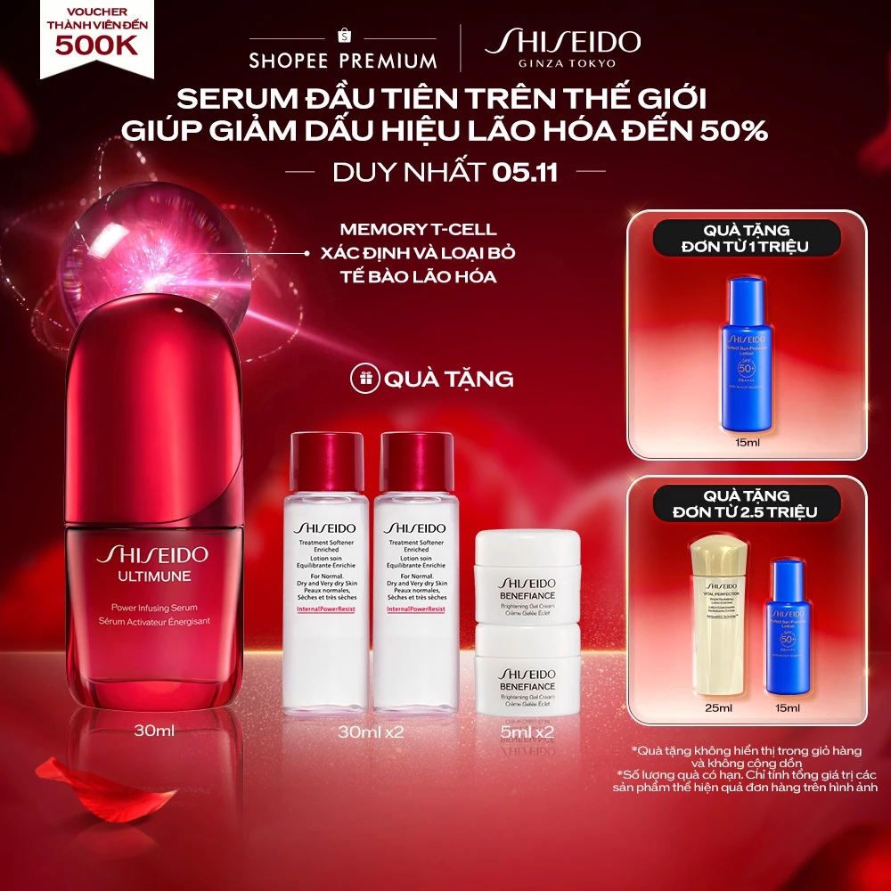 Tinh chất dưỡng da Shiseido Ultimune Power Infusing 4.0 Serum 30ml