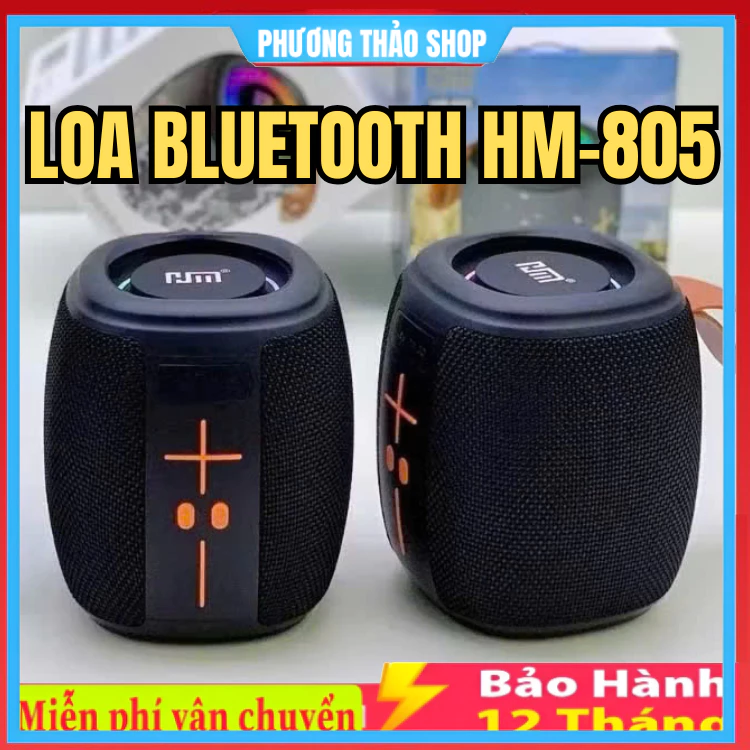 Loa bluetooth HM-805 / A005 / CL09 Không Dây Công Suất Khủng Âm Hay Bass Căng Âm Thanh Siêu Trầm Chống nước Hang đẹp