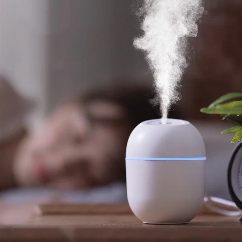Máy Xông Tinh Dầu Mini Phun Sương Khuếch Tán Tinh Dầu Thơm Dùng Cho Phòng Ngủ Và Xe Hơi Đuổi Muổi