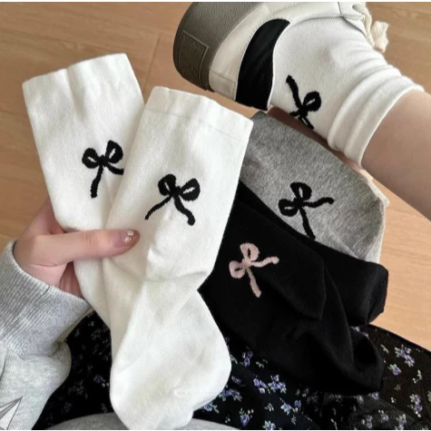 [Peinn] Tất cổ cao chất liệu cotton thoáng khí, phong cách basic dễ phối đồ