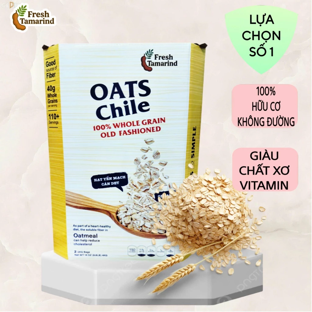 Yến Mạch Chile Oats Old Fashioned 4kg