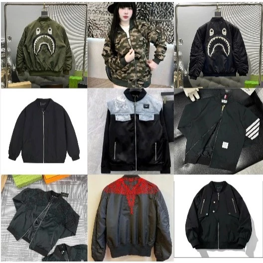 Áo khoác bomber chống gió 2 lớp nam nữ các mẫu