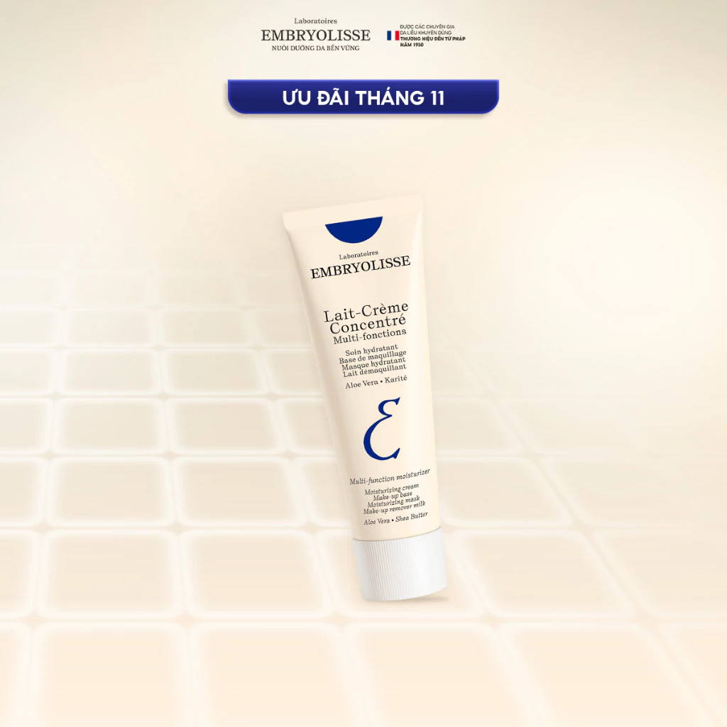 Kem Dưỡng Ẩm Phục Hồi Embryolisse Lait Creme Concentre 5ml - 15ml - 30ml - 75ml