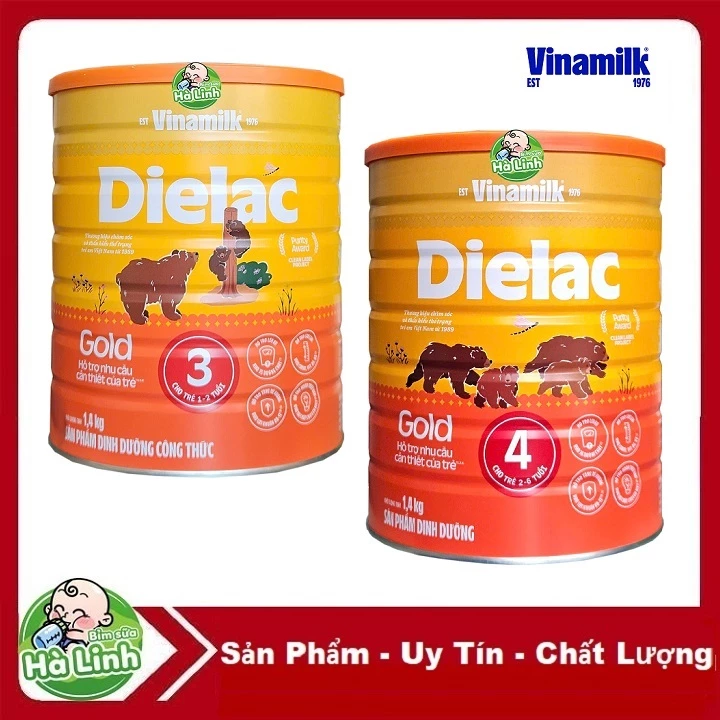 [HSD 2028] Sữa Dielac Gold 3,4 Loại 1,4kg.......