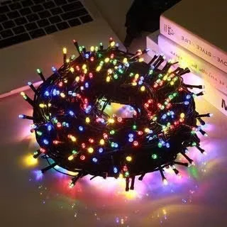 Đèn Nháy LED Kim Cương 40m Chống Nước, Đèn Led Trang trí Ngoài Trời Noel, Giáng Sinh, Lễ Tết Nguyên Đán Dùng Điện 220v
