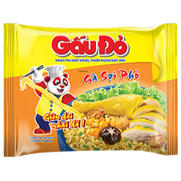 Mì ăn liền Gấu Đỏ _ DATE XA