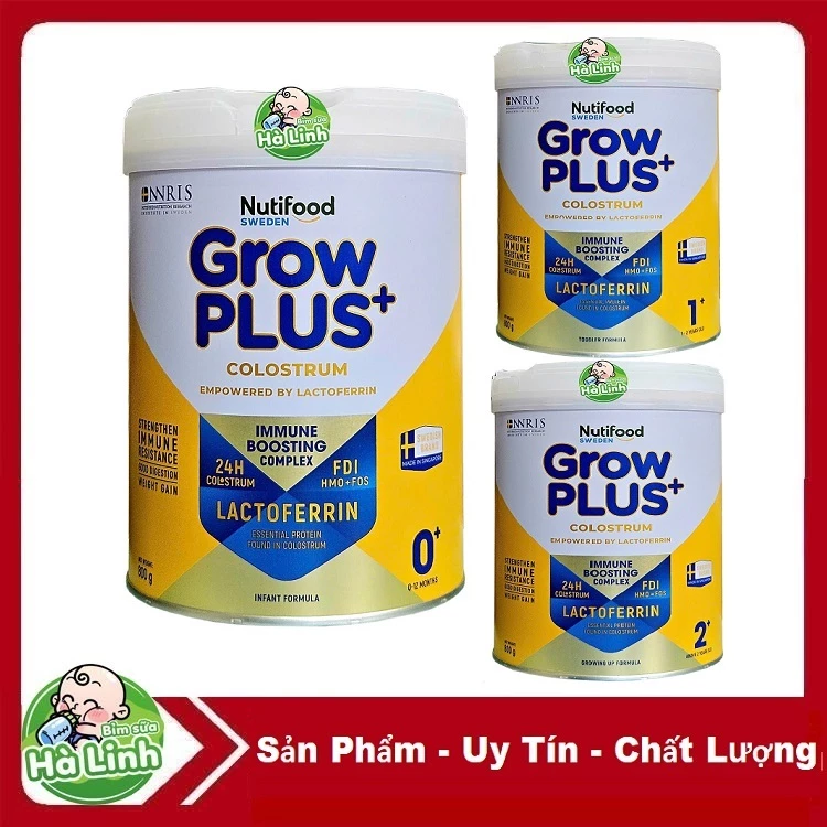 Sữa Bột Growplus+ GrowPLUS+ Colostrum Lactoferrin 0+, 1+, 2+ 800g [HSD 2028]