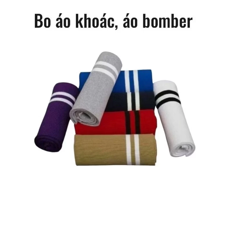 bo lai áo khoác, áo bomber dài từ 75cm đến 1, 1m_ phụ liệu may mặc Hiếu Đăng