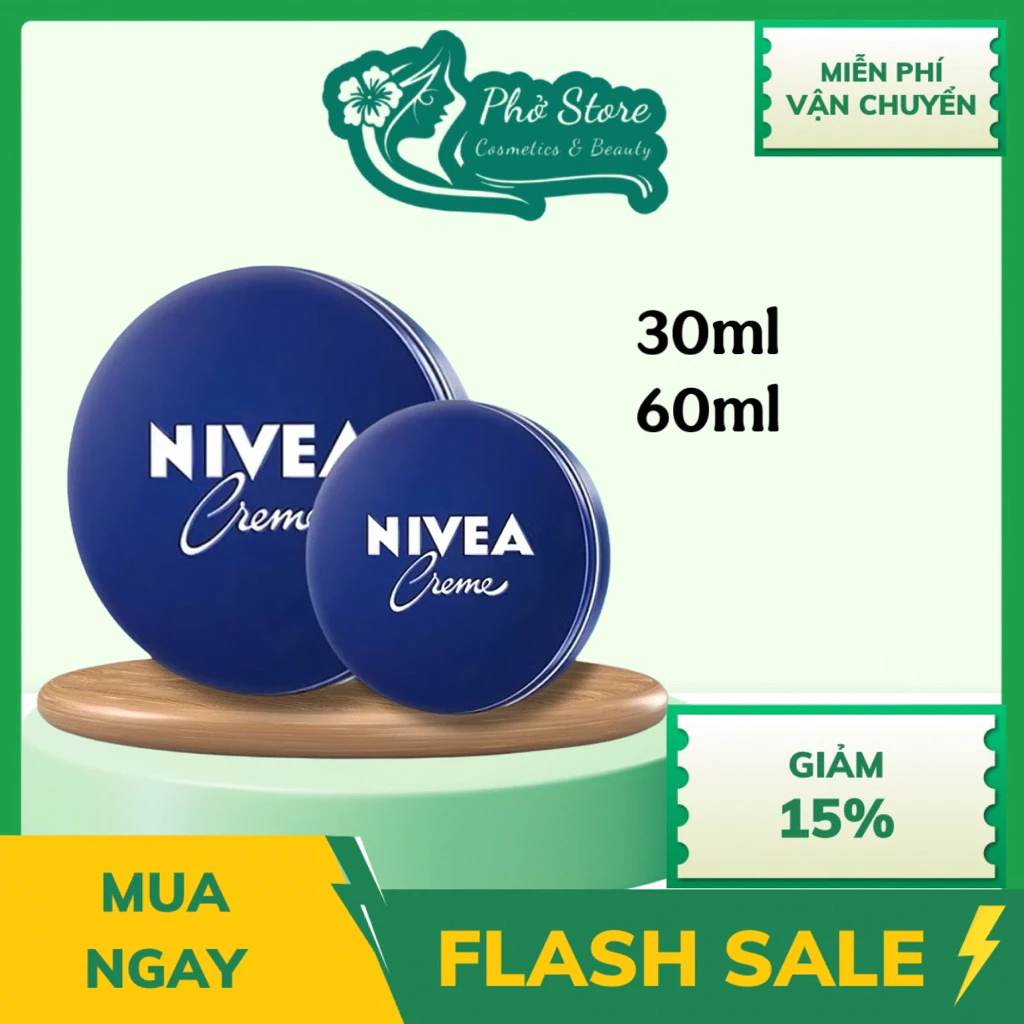 Kem Dưỡng Ẩm Nivea Creme 30ml, 60ml