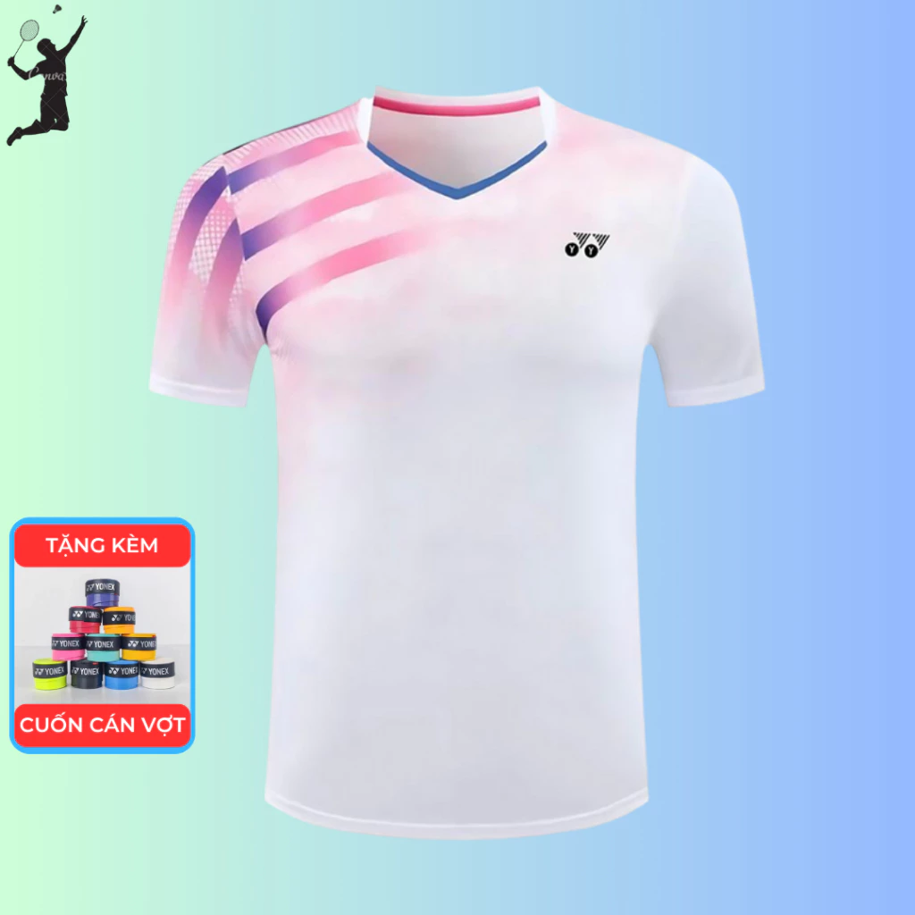 Áo cầu lông yonex, bộ thể thao cầu lông, quần cầu lông yonex.