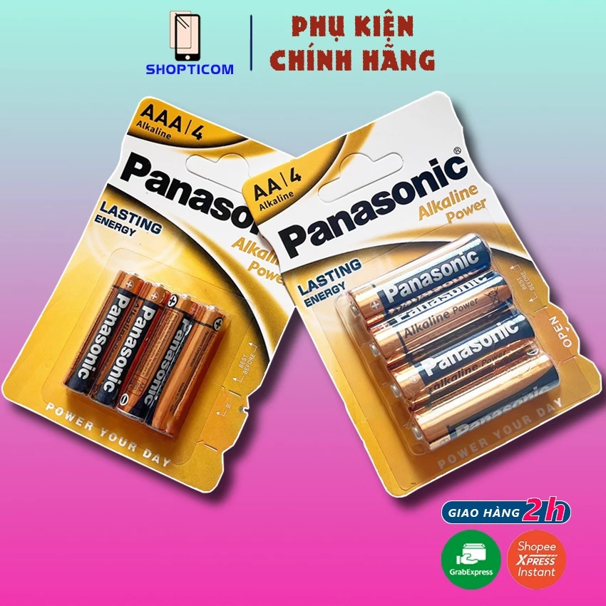 Pin Panasonic/ Energizer AA - AAA (1.5v) hàng Alkailine S P dùng cho đồng hồ Mic hát