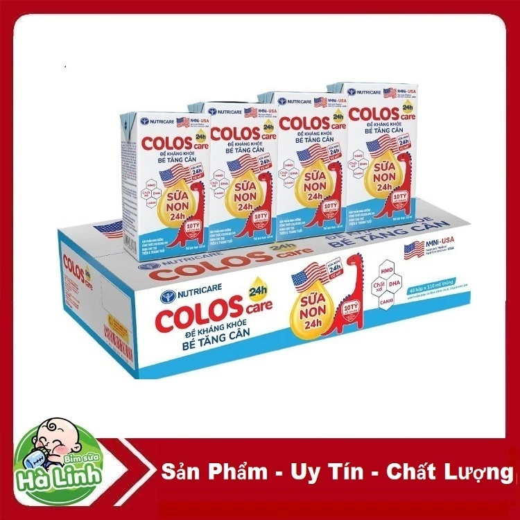 Sữa ColosCare pha sẵn 110ml [Thùng 48 hộp] (Date 2027).