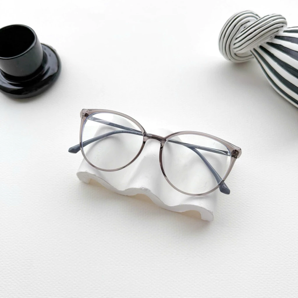 Kính giả cận, Gọng kính cận bầu tròn kim loại mảnh cao cấp 38059 Jolie eyewear