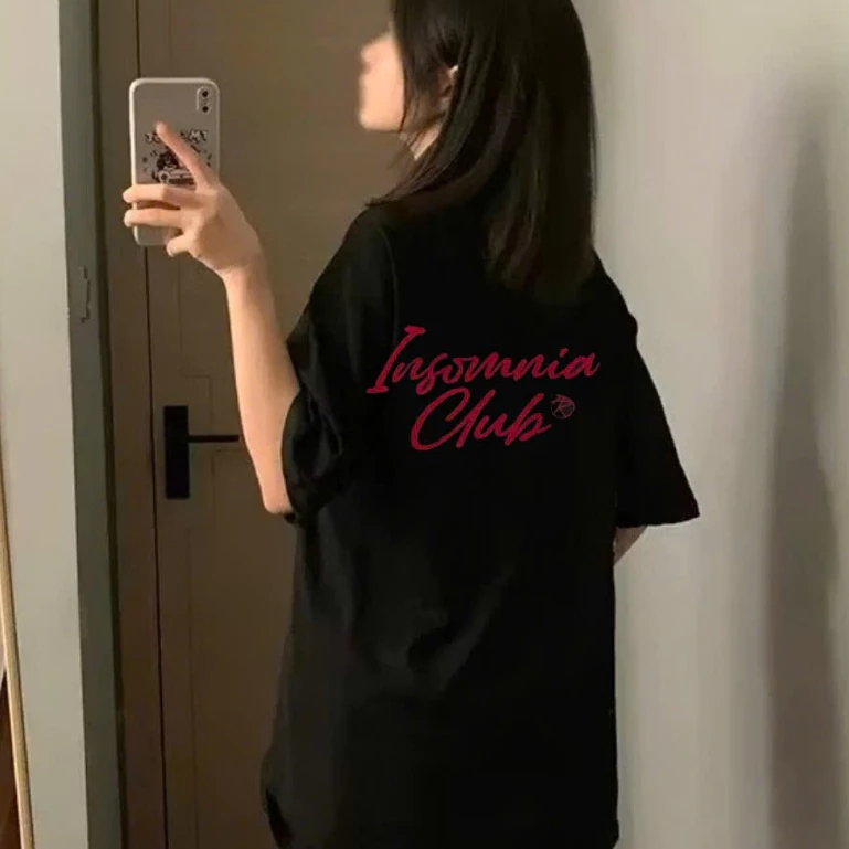Áo thun tay lỡ unisex nam nữ INSO CLUB, Áo phông unisex form rộng