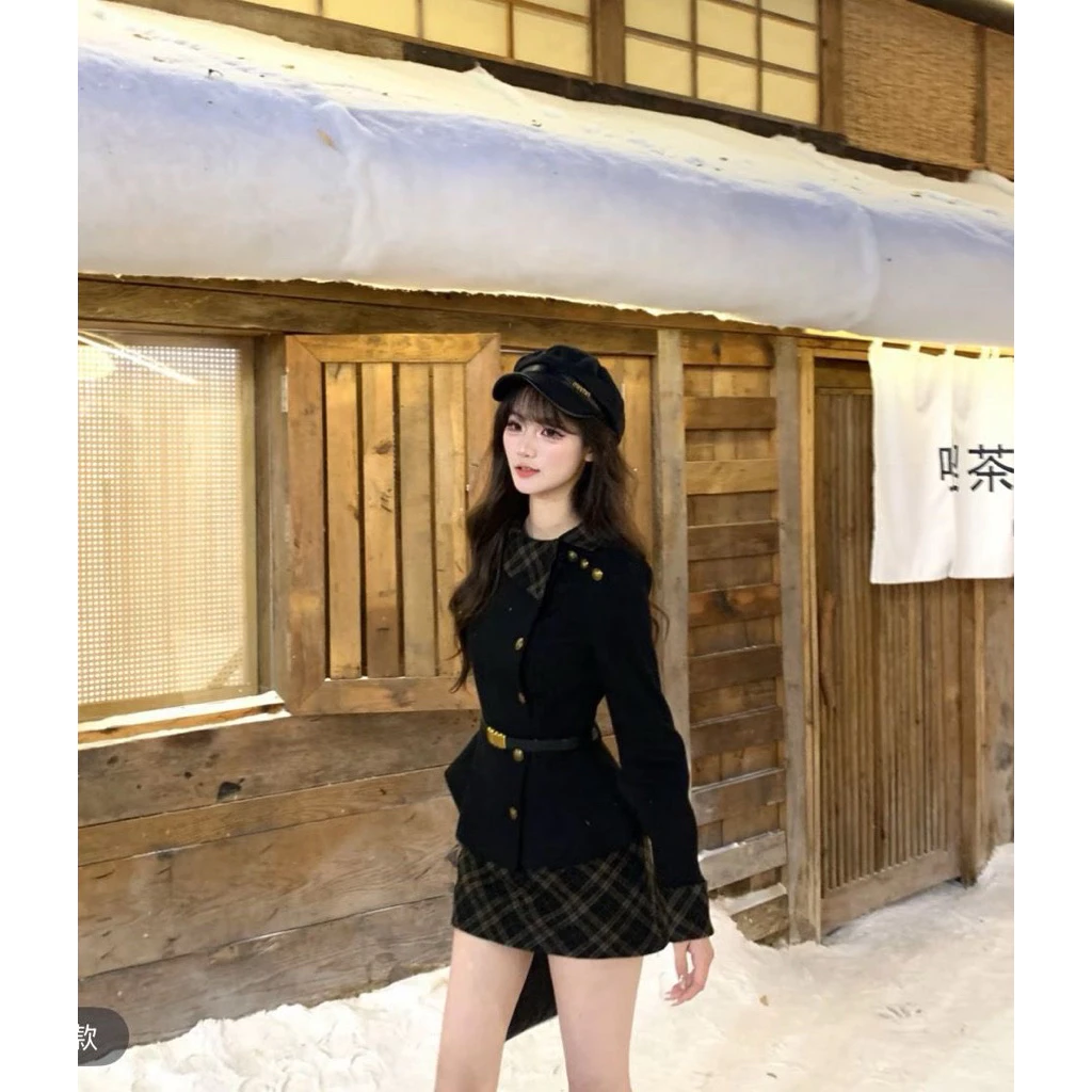 👗 SET ÁO VÁY PHONG CÁCH PHÁP – DÁNG ÔM TÔN DÁNG, SANG XỊN MỊN