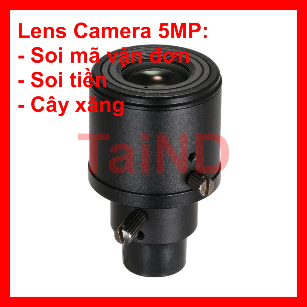 5MP Lens Camera soi mã vận đơn, lens camera soi tiền, lens camera soi cây xăng ngàm M12