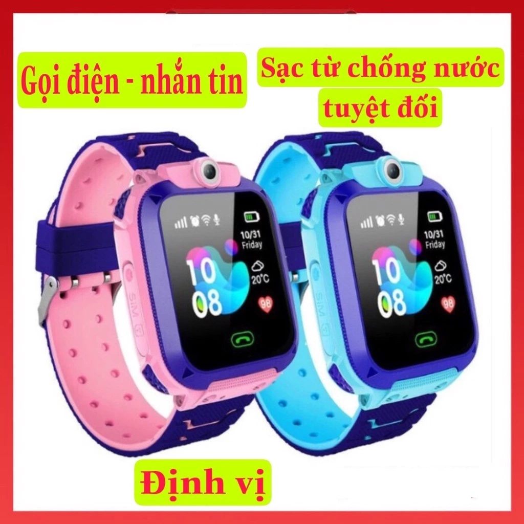 Đồng hồ thông minh trẻ em nghe gọi, video call 4g, Wifi, định vị trẻ em W11, Y36