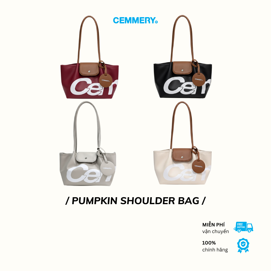 Túi Đeo Vai Cemmery Local Brand Chính Hãng Pumpkin Shoulder Bag Da Microfiber…