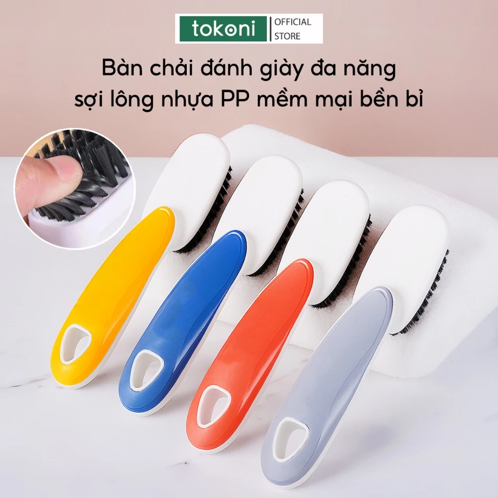 Bàn chải giày làm sạch nhanh hiệu quả JYoohome Bàn chải cọ vệ sinh trên quần áo đồ dùng đa năng