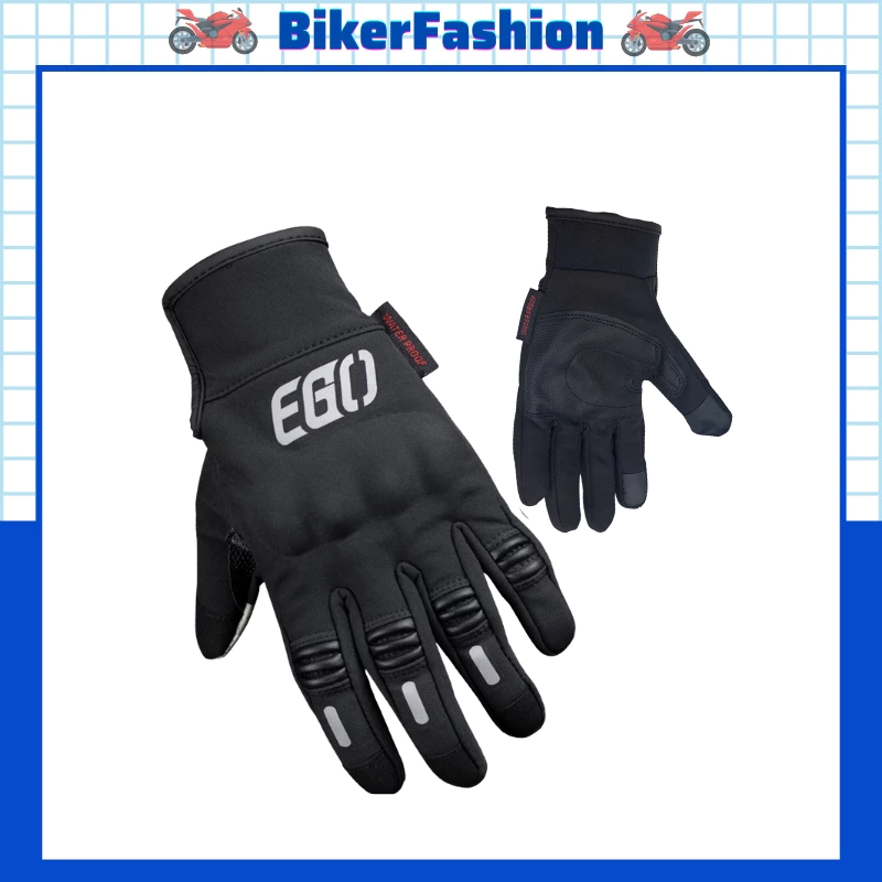 Găng Tay Bảo Hộ Lái Moto, Xe Máy Kháng Nước EGO EMG-3
