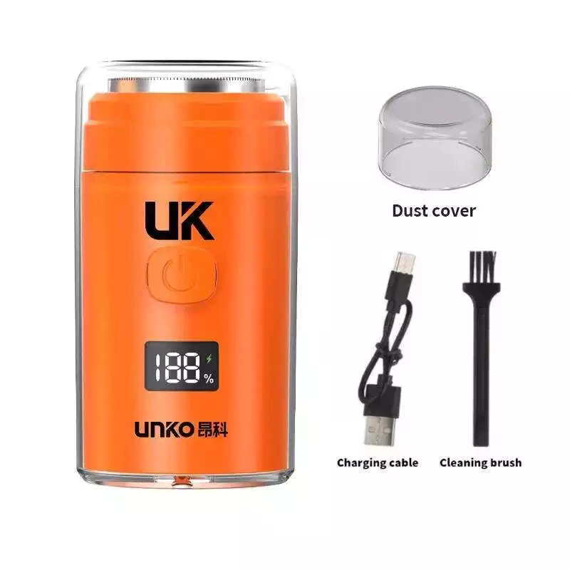 Máy cạo râu điện cầm tay UK, Chống thấm nước dành cho du lịch, Cạo râu không đau, Có màn hình LED hiển thị pin